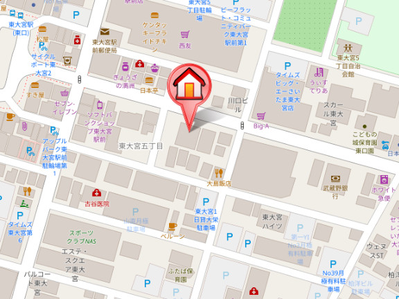 ��ʌ��������܎s�����擌��{�T���ڂ̃}���V�����̒n�}