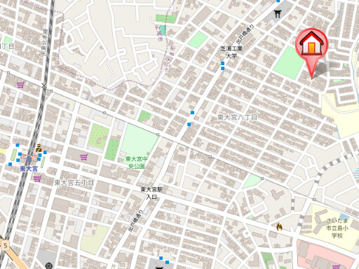 ��ʌ��������܎s�����擌��{�U���ڂ̃}���V�����̒n�}