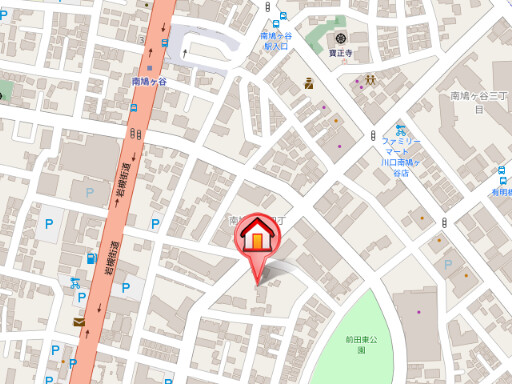 ��ʌ�����s�씵���J�S���ڂ̃}���V�����̒n�}