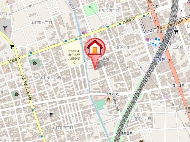 ��ʌ��������܎s������㗎���R���ڂ̃}���V�����̒n�}