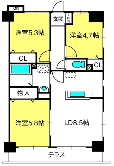 ��ʌ�����s������R���ڂ̃}���V�����̊Ԏ�