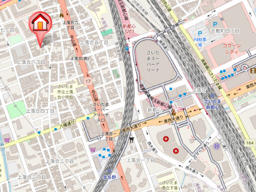 ��ʌ��������܎s������㗎���U���ڂ̃}���V�����̒n�}