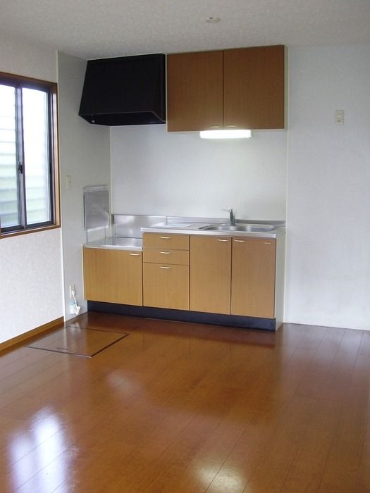 ��ʌ�����s���ԂP���ڂ̃A�p�[�g�̃L�b�`��