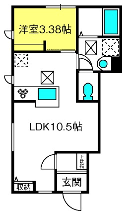 ��ʌ�����s�˒˓��R���ڂ̃A�p�[�g�̊Ԏ�