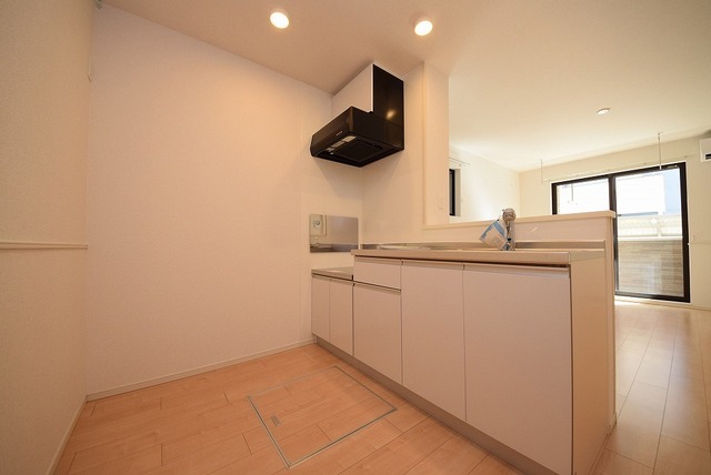 ��ʌ�����s������U���ڂ̃A�p�[�g�̃L�b�`��