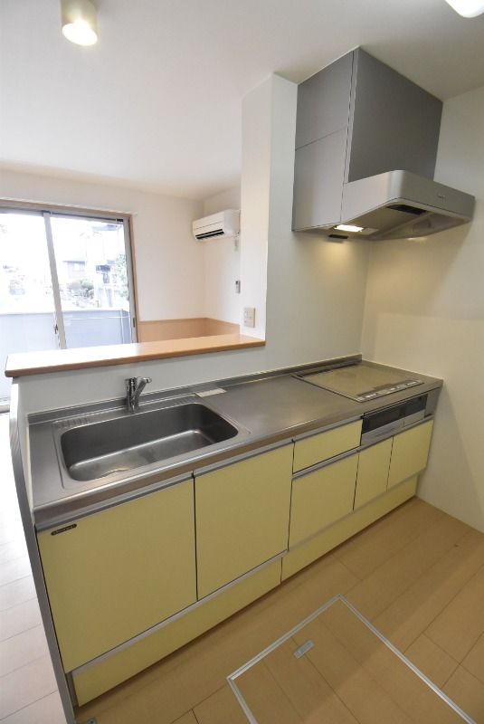 ��ʌ��������܎s��������u�Q���ڂ̃A�p�[�g�̃L�b�`��