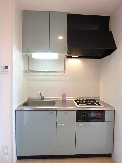 ��ʌ��������܎s�k�捡�H���̃A�p�[�g�̃L�b�`��