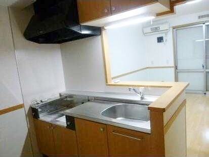 ��ʌ��z�J�s���z�J�T���ڂ̃A�p�[�g�̃L�b�`��