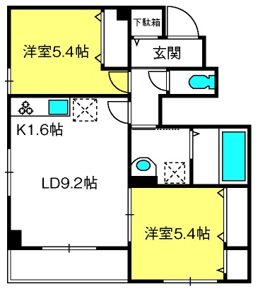 ��ʌ�����s�˒˓��Q���ڂ̃A�p�[�g�̊Ԏ�