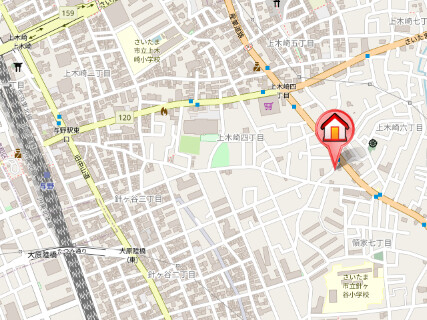 ��ʌ��������܎s�Y�a���؍�S���ڂ̃A�p�[�g�̒n�}