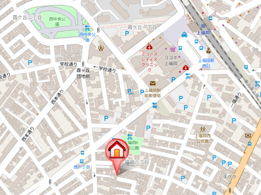 ��ʌ��ӂ��ݖ�s�㕟���U���ڂ̃A�p�[�g�̒n�}