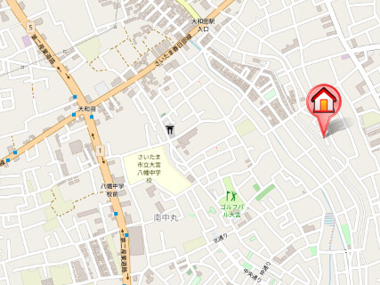 ��ʌ��������܎s������厚�쒆�ۂ̃A�p�[�g�̒n�}