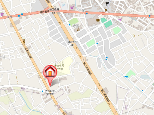 ��ʌ��������܎s�΋�厚�����̃}���V�����̒n�}