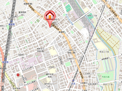 ��ʌ��������܎s�k��{�����̃}���V�����̒n�}