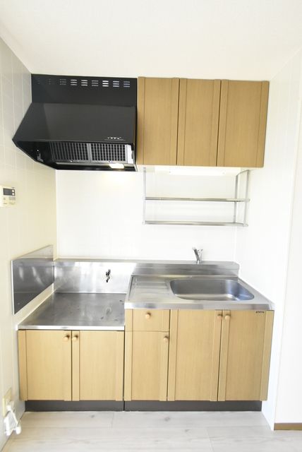 ��ʌ��k�����S�ɓޒ������P���ڂ̃A�p�[�g�̃L�b�`��