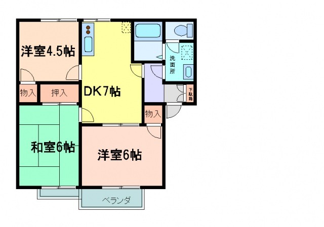 ��ʌ�����s�厚���s�̍��݂̃A�p�[�g�̊Ԏ�