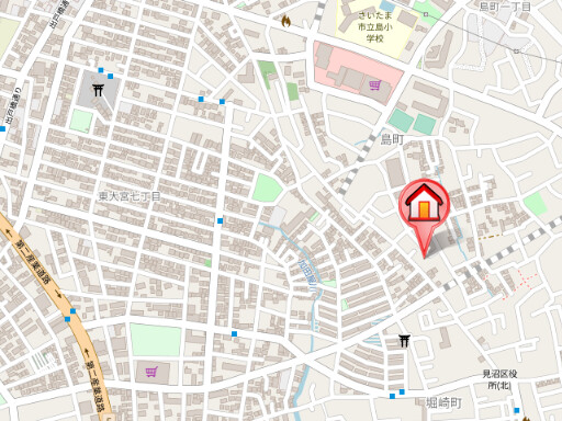 ��ʌ��������܎s�����擇���̃}���V�����̒n�}