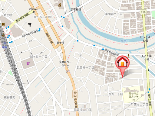 ��ʌ��z�J�s�����P���ڂ̃}���V�����̒n�}