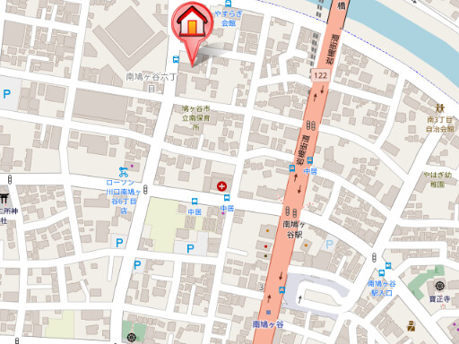 ��ʌ�����s�씵���J�U���ڂ̃}���V�����̒n�}