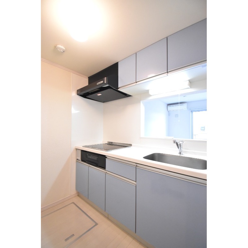 ��ʌ�����s������R���ڂ̃A�p�[�g�̃L�b�`��