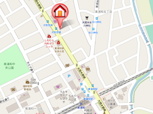 ��ʌ��������܎s�΋擌�Y�a�T���ڂ̃}���V�����̒n�}