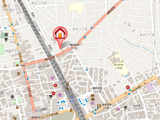 ��ʌ��������܎s�Y�a�擌�����̃}���V�����̒n�}