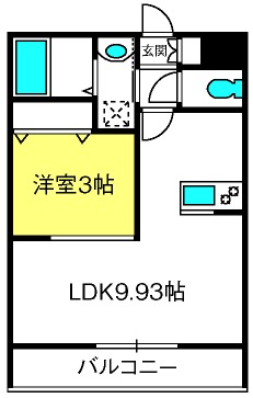 ��ʌ�����s��؂Q���ڂ̃A�p�[�g�̊Ԏ�