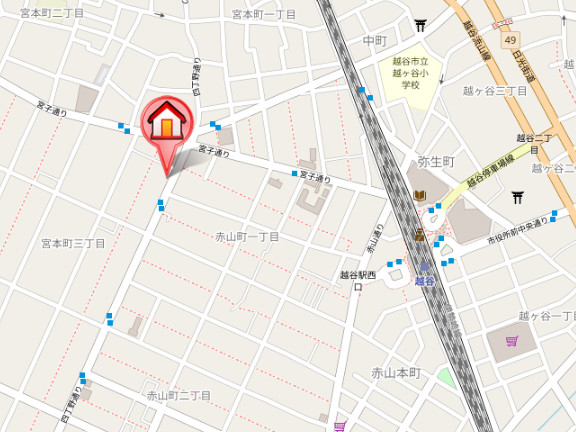 ��ʌ��z�J�s�{�{���R���ڂ̃}���V�����̒n�}