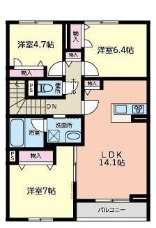 ��ʌ������s���R�Q���ڂ̃A�p�[�g�̊Ԏ�