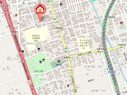 ��ʌ��������܎s������{�����R���ڂ̈�ˌ��Ă̒n�}