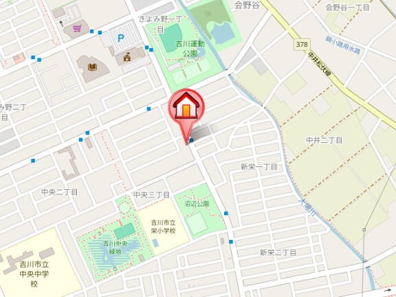 ��ʌ��g��s�����R���ڂ̃}���V�����̒n�}