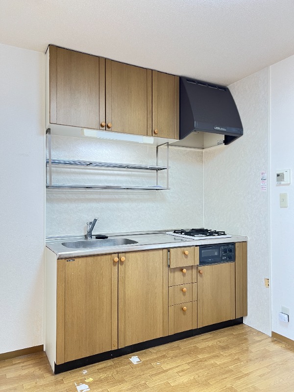 ��ʌ�����s������Q���ڂ̃A�p�[�g�̃L�b�`��