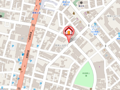 ��ʌ�����s�씵���J�S���ڂ̃}���V�����̒n�}