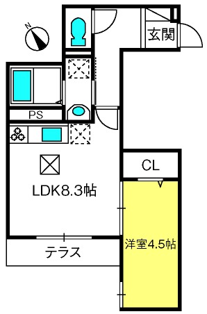 ��ʌ��z�J�s�����c���̃A�p�[�g�̊Ԏ�