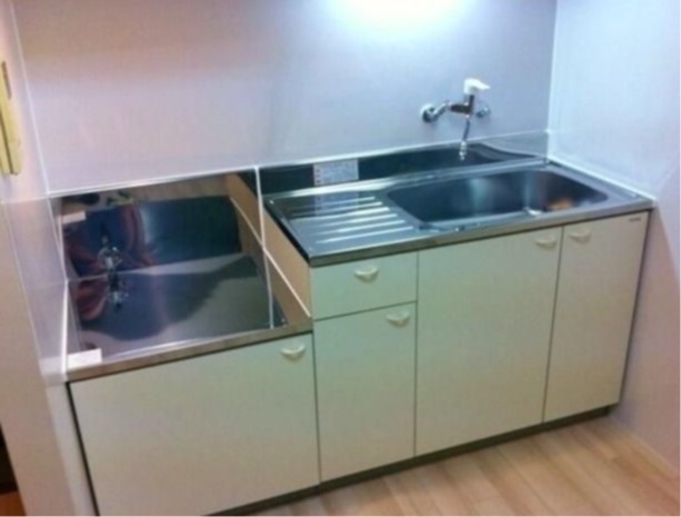 ��ʌ��������܎s�Y�a��̉ƂU���ڂ̃}���V�����̃L�b�`��