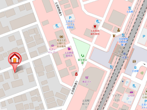 ��ʌ��������܎s�k��y�C���P���ڂ̃A�p�[�g�̒n�}