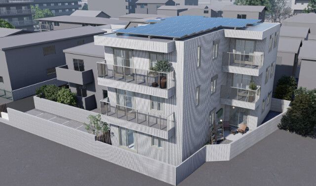 埼玉県さいたま市大宮区桜木町２丁目459-3のマンションの建物外観