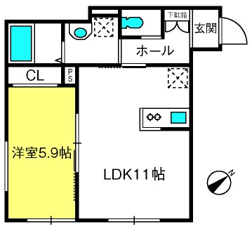 ��ʌ�����s�≺���S���ڂ̃A�p�[�g�̊Ԏ�